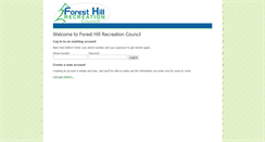 Desktop Screenshot of foresthill.visionproregistration.com