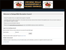 Tablet Screenshot of owingsmills.visionproregistration.com
